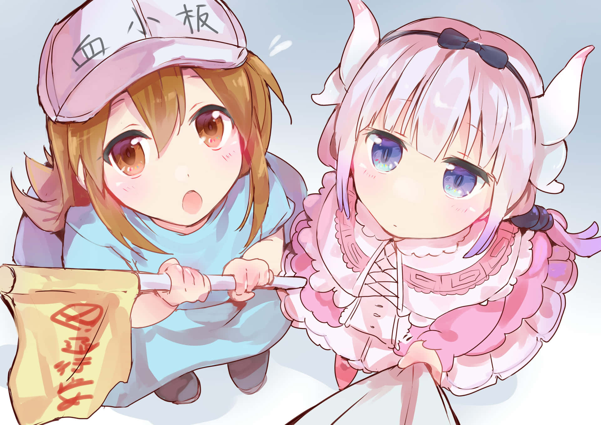 Kanna Kamui, The Young, Spunky Protagonist Of The Popular Anime Miss Kobayashi's Dragon Maid Background