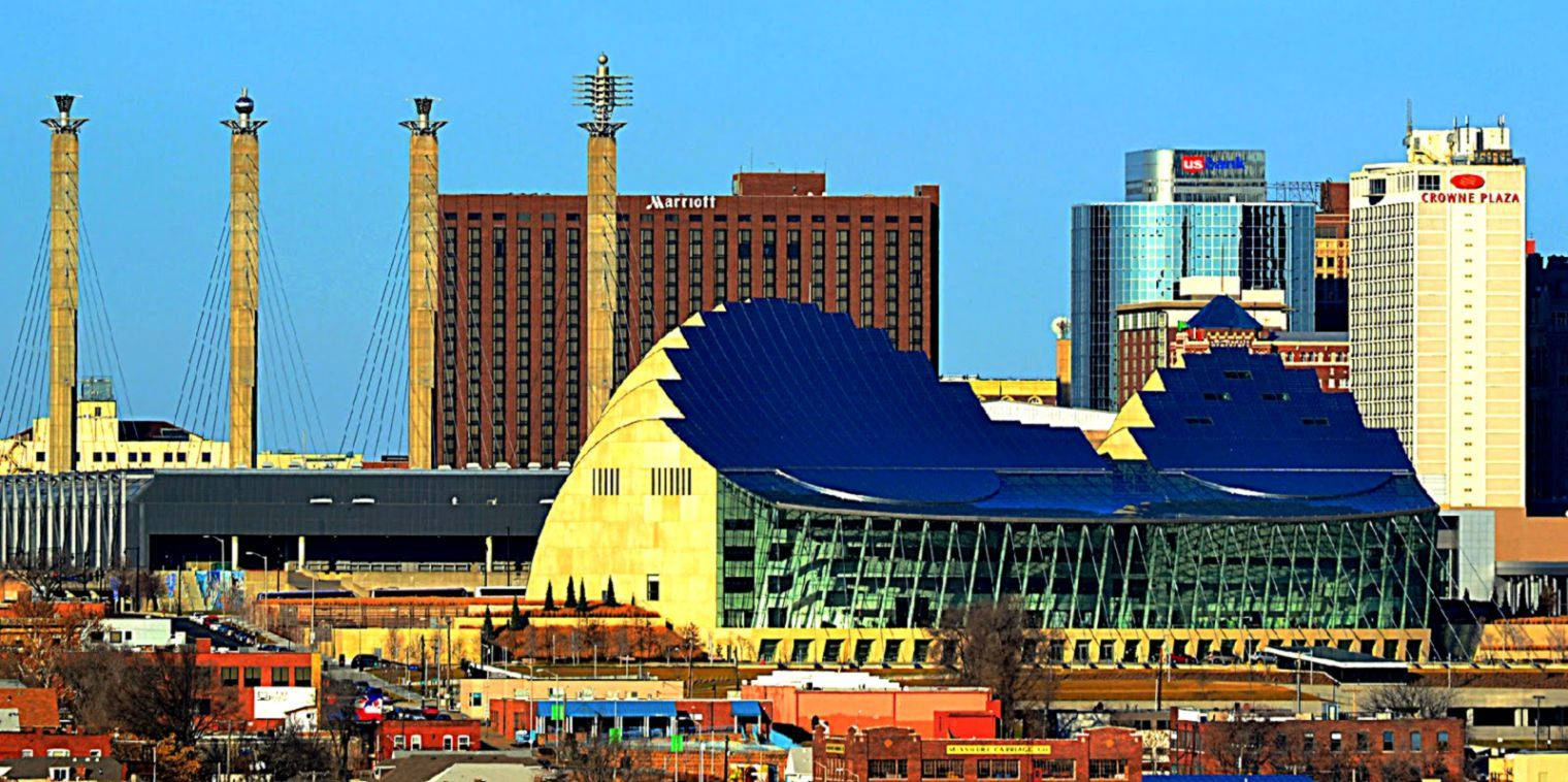 Kansas City Afternoon Buildings Background