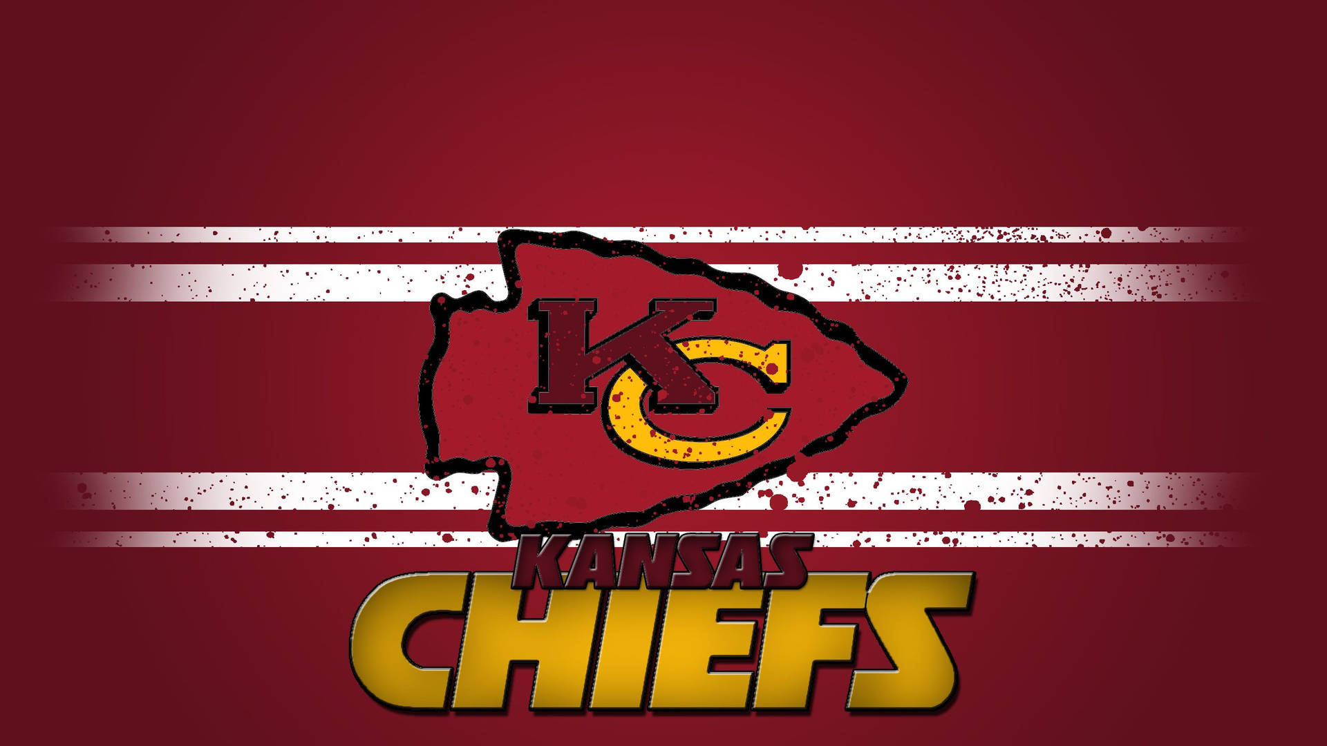 Kansas City Chiefs' Fans Show Their Team Pride Background