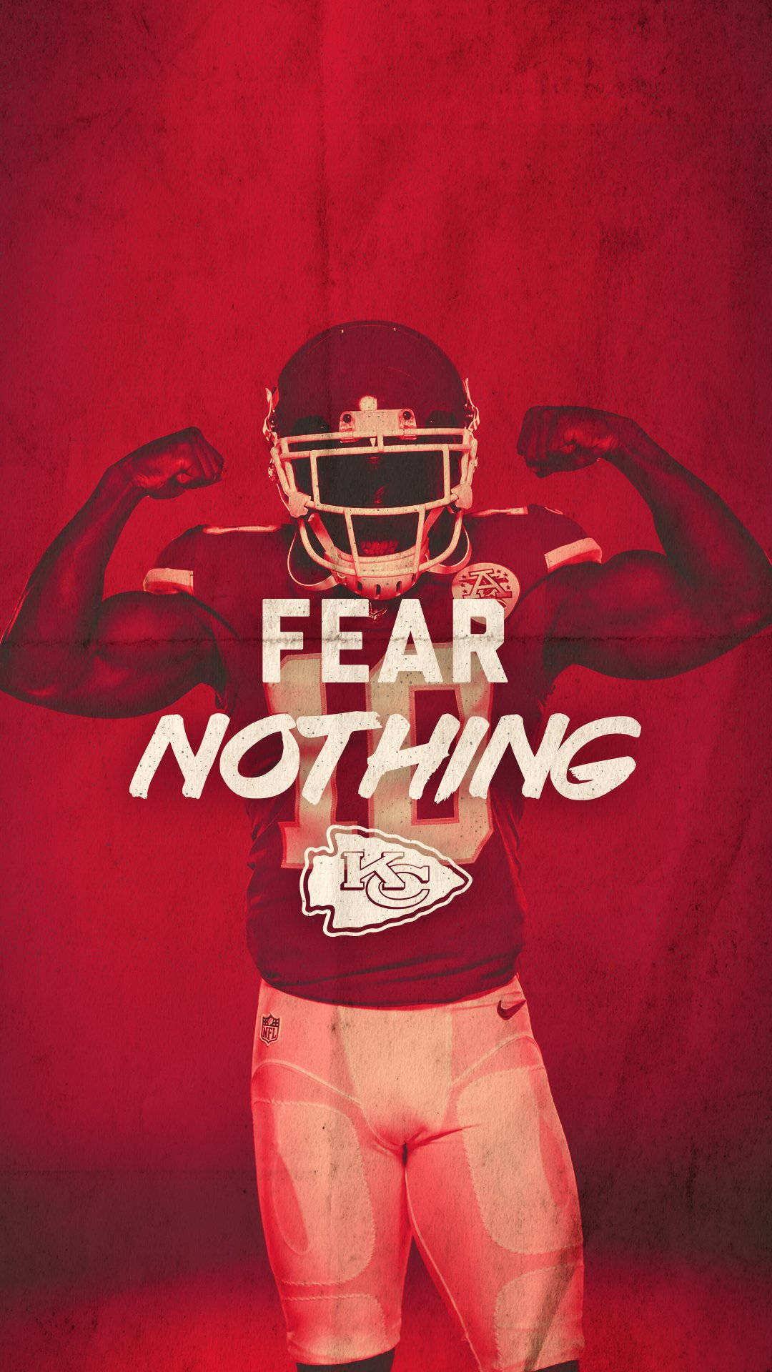 Kansas City Chiefs Logo Fear Nothing Background