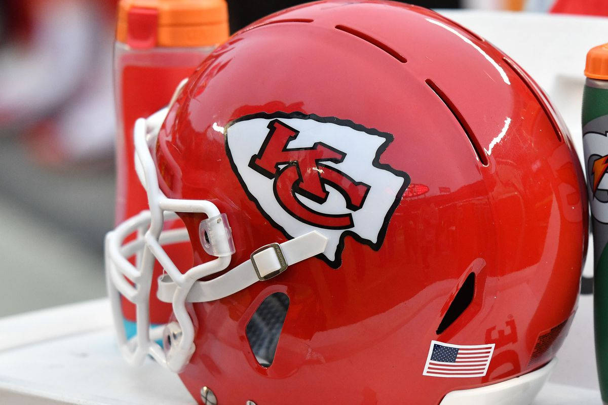 Kansas City Chiefs Logo Helmet Background