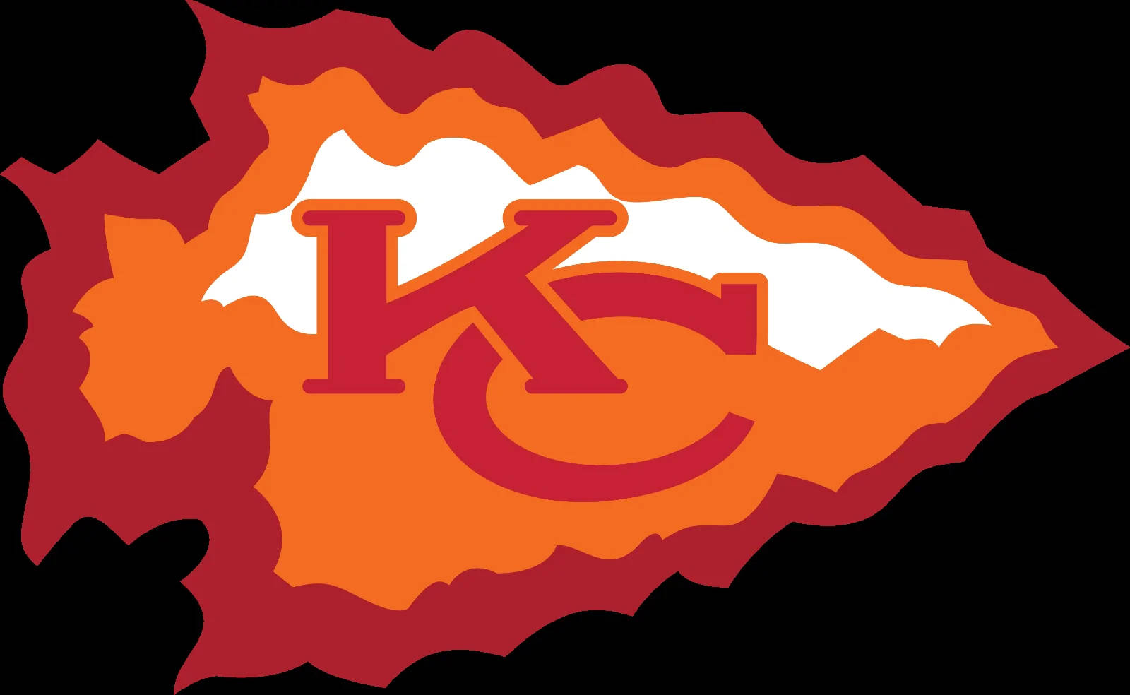 Kansas City Chiefs Logo Orange Background