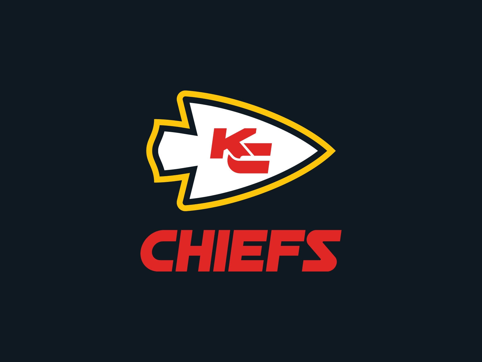 Kansas City Chiefs Logo Simple Background