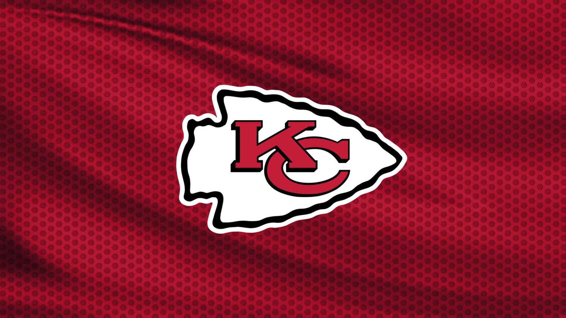 Kansas City Chiefs Logo Textured Flag Background