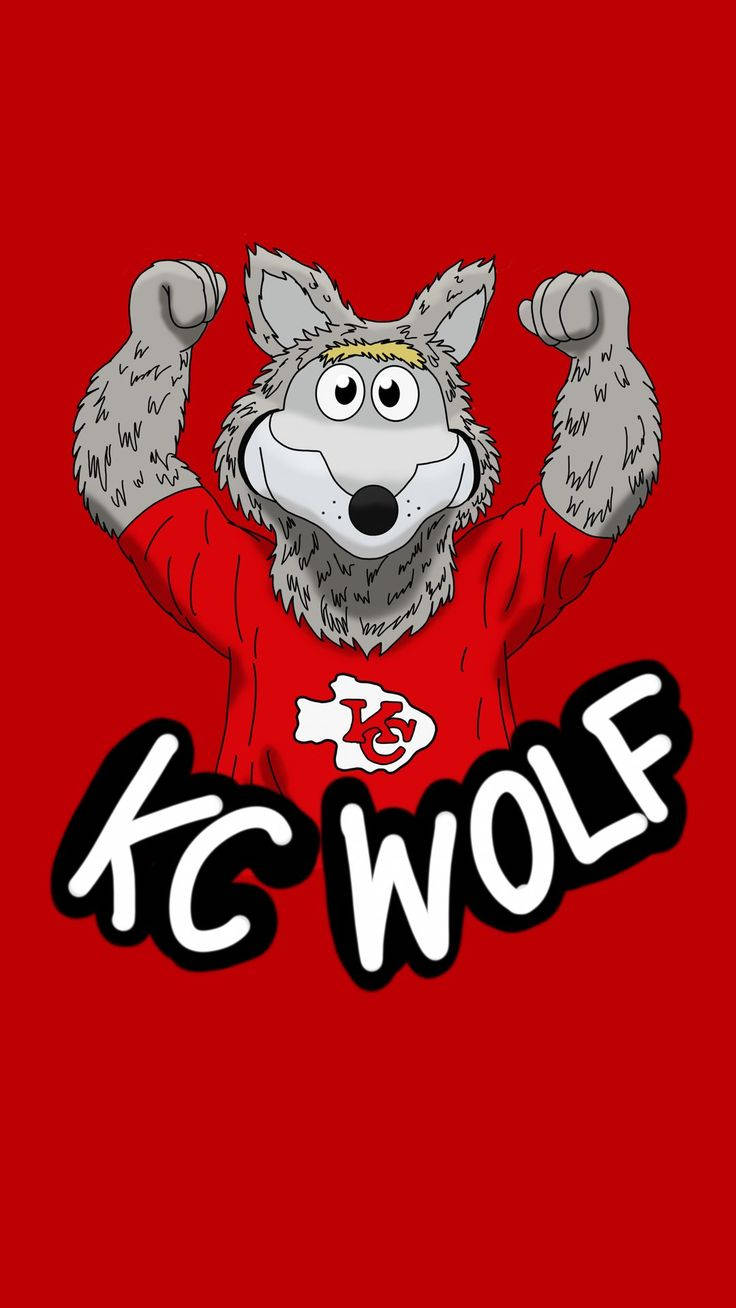 Kansas City Chiefs Logo Wolf Background