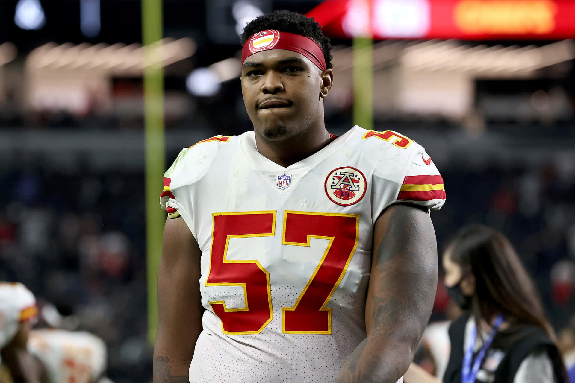 Kansas City Chiefs Orlando Brown Jr. Nfl Player Background