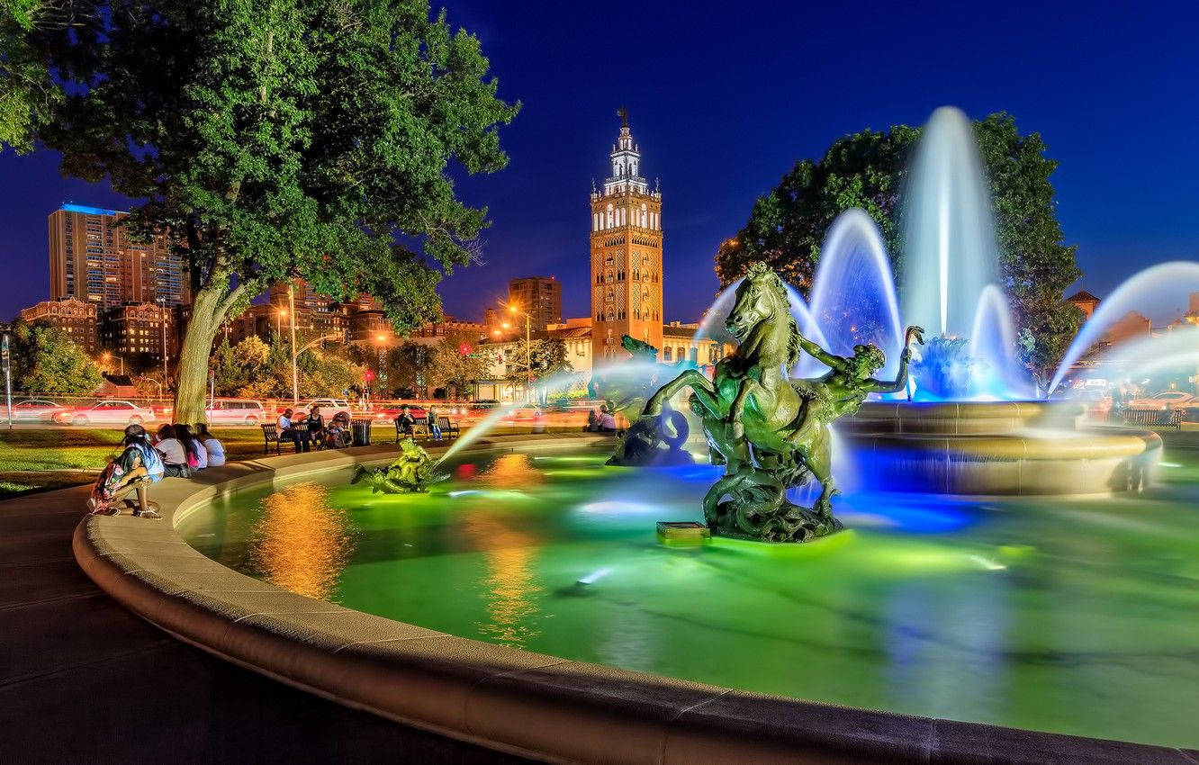Kansas City Green Fountain