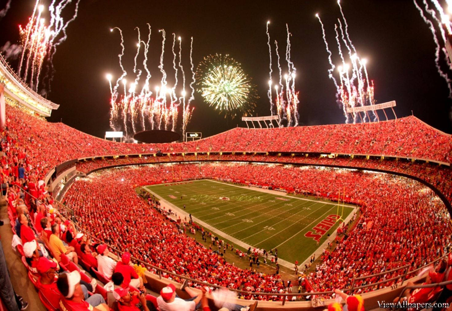 Kansas City Red Chiefs Aesthetic Background