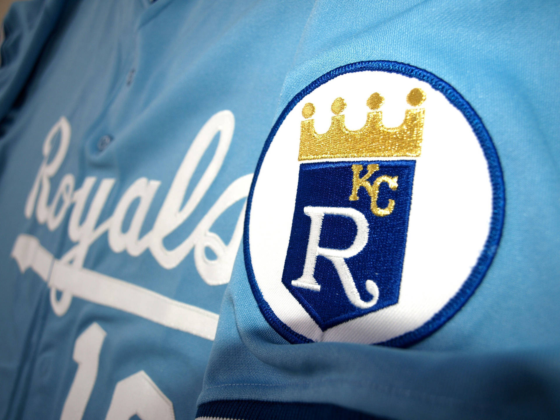 Kansas City Royals Logo Uniform Background