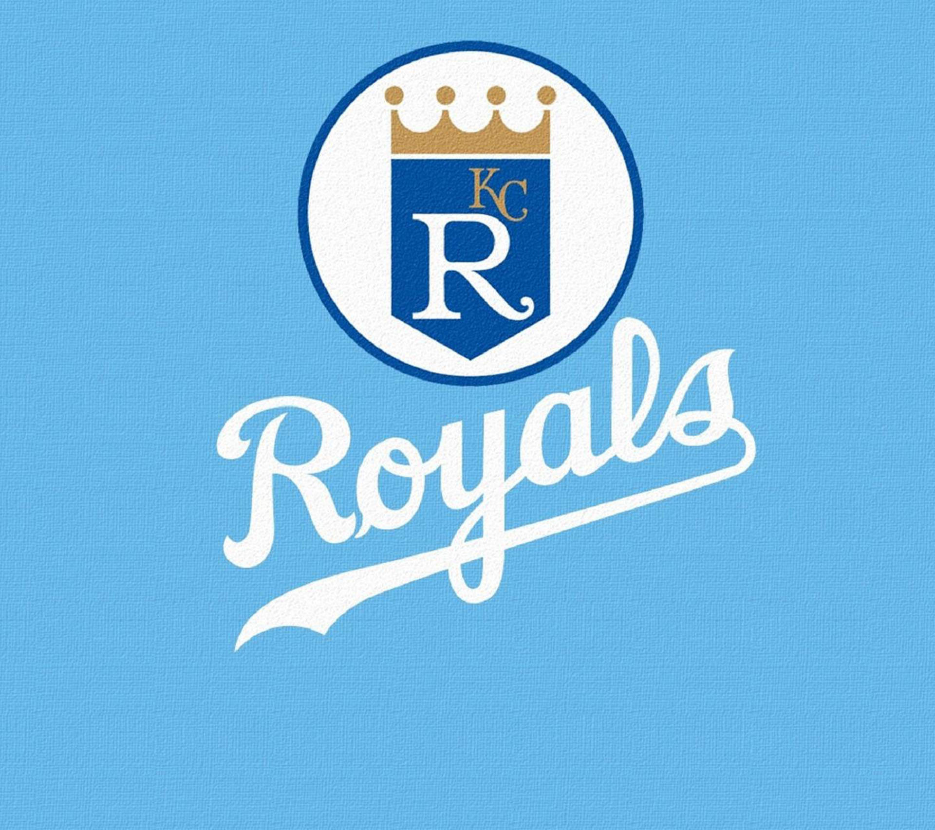 Kansas City Royals Team Wordmark Background
