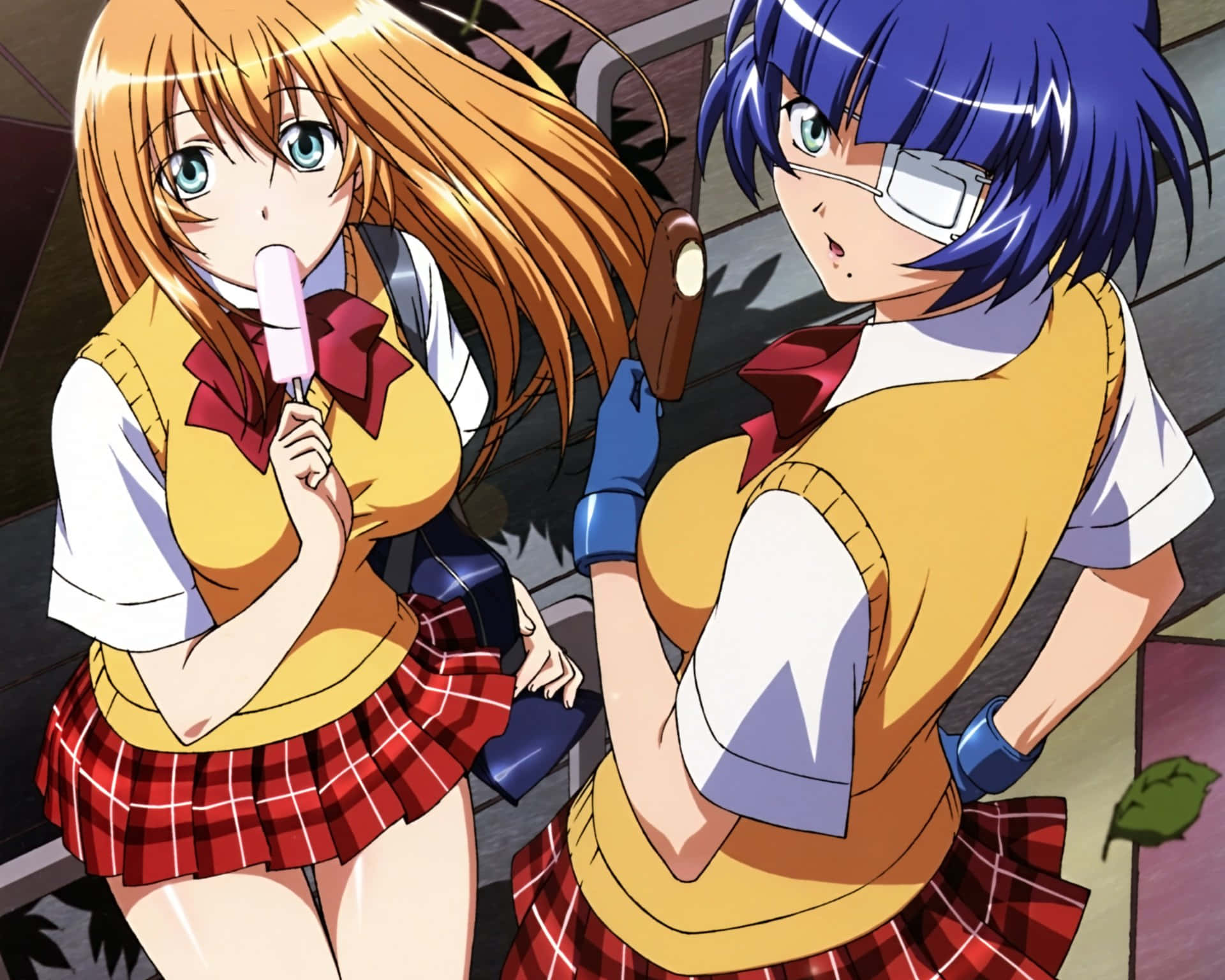 Kanu Uncho From Ikki Tousen In Action Background