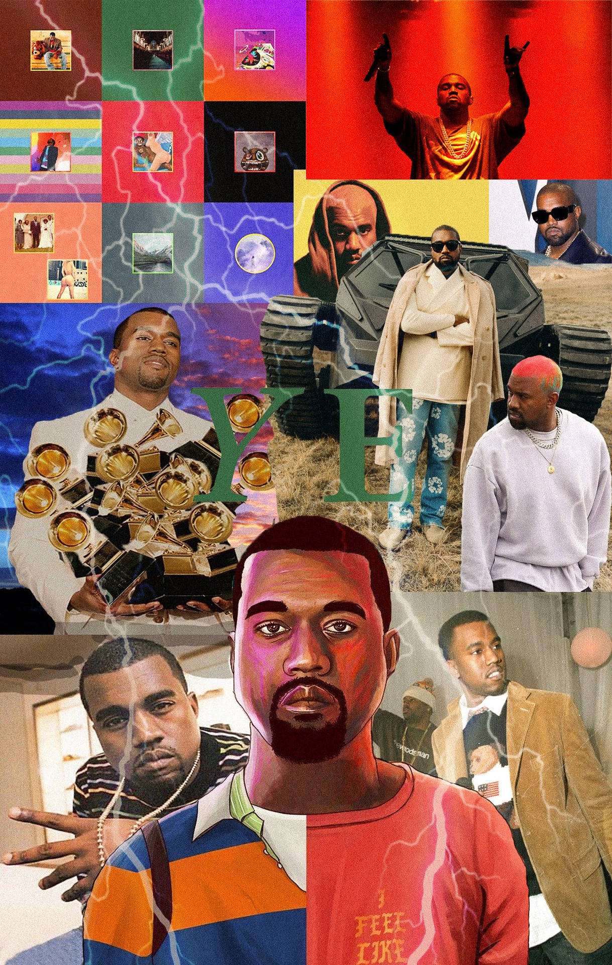 “kanye West - College Dropout” Background