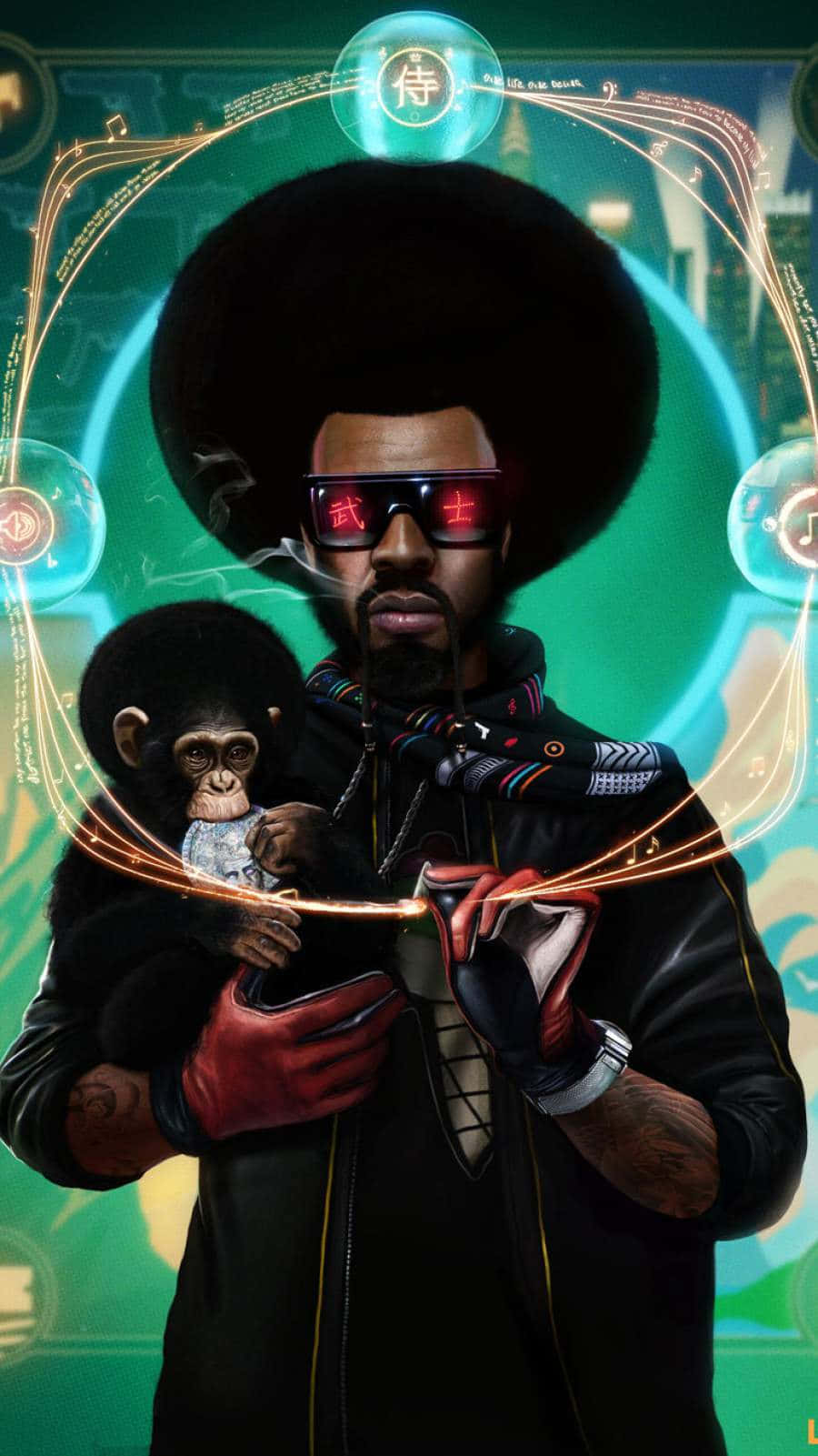 Kanye West Proudly Holds His Futuristic Yeezy Flagship Iphone Background