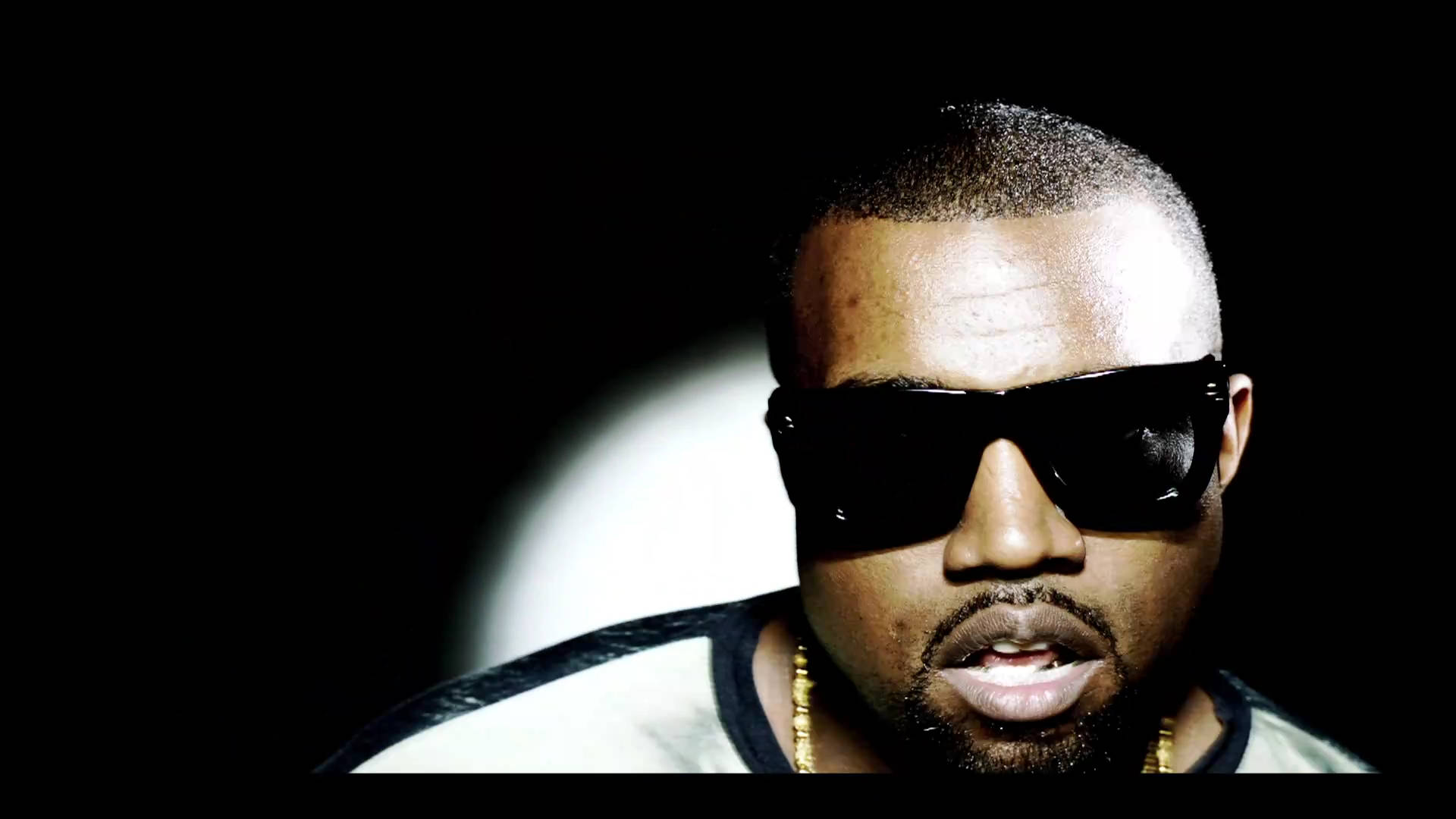 Kanye West Rap Icon Background