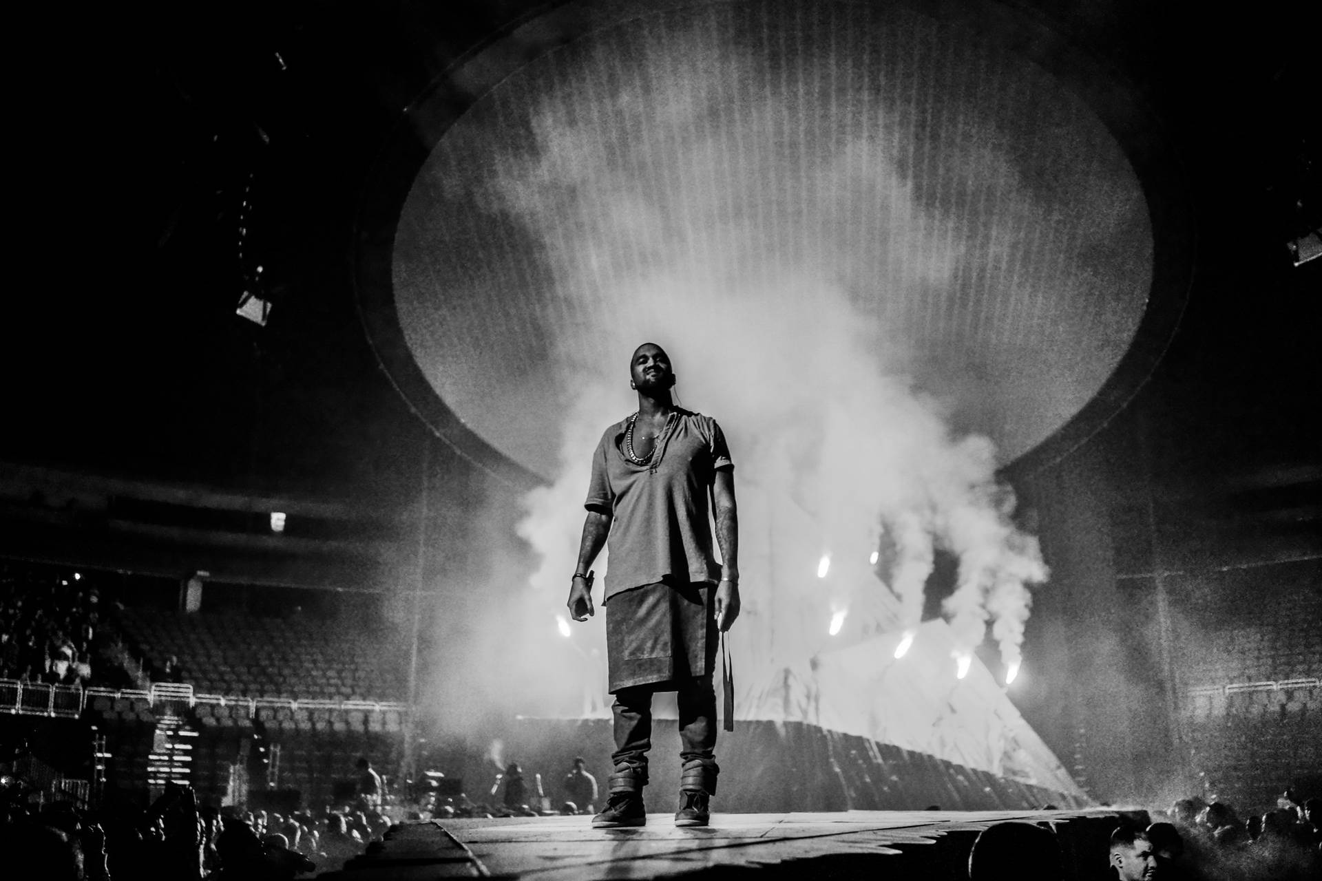 Kanye West Reflecting On His Late Mother, Donda Background