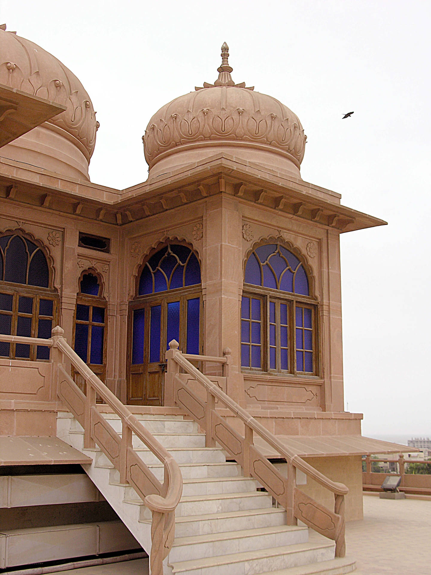 Karachi Mohatta Palace Rooftop Background