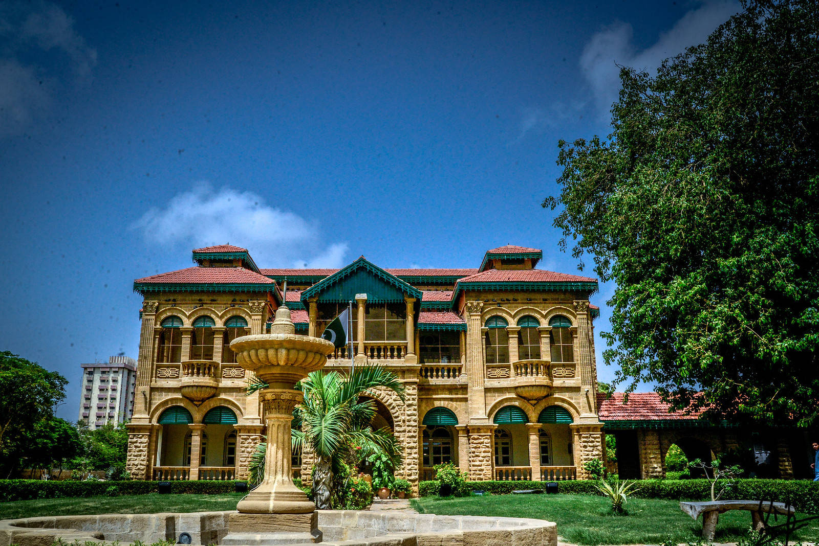 Karachi Quaid-e-azam House Museum Background