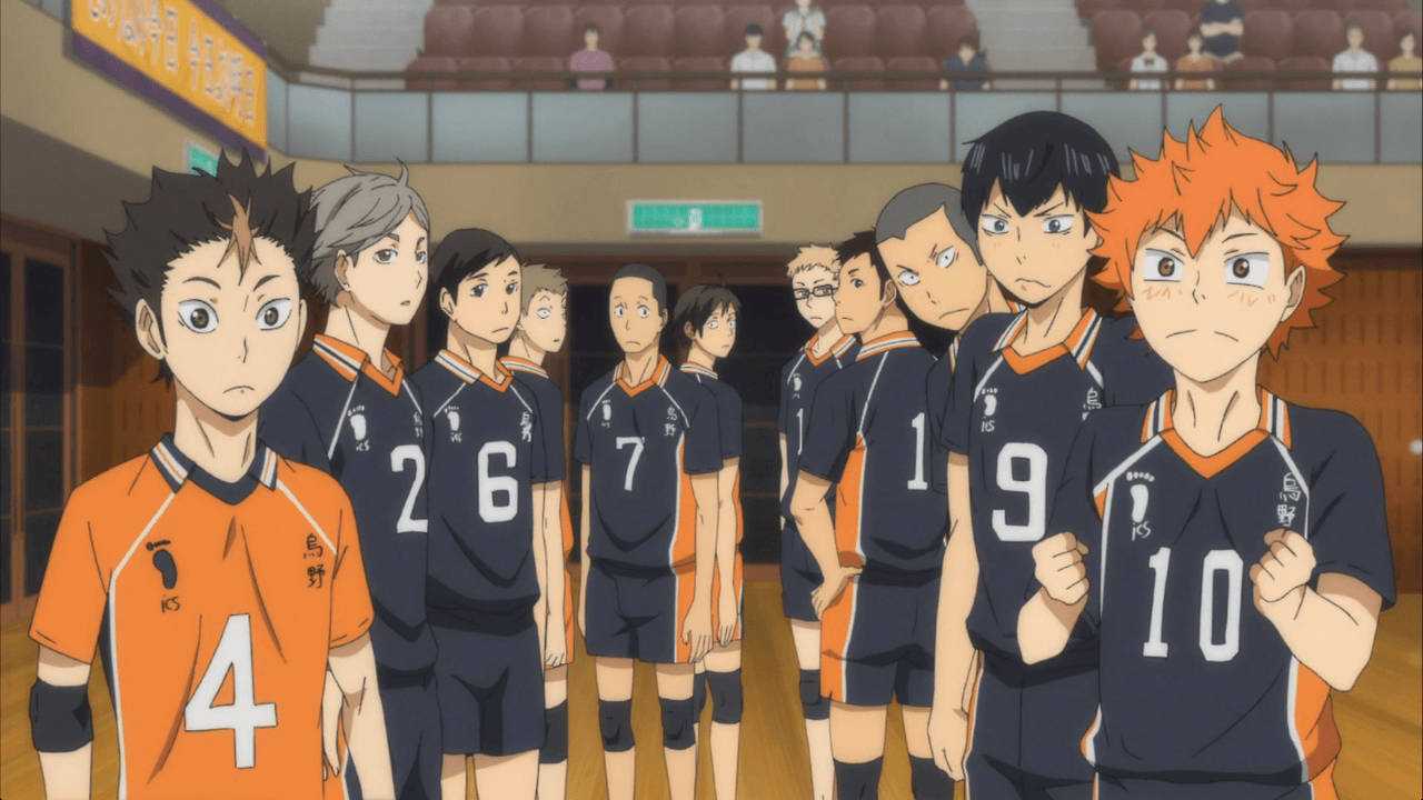 Karasuno Off-game Haikyuu Aesthetic Background