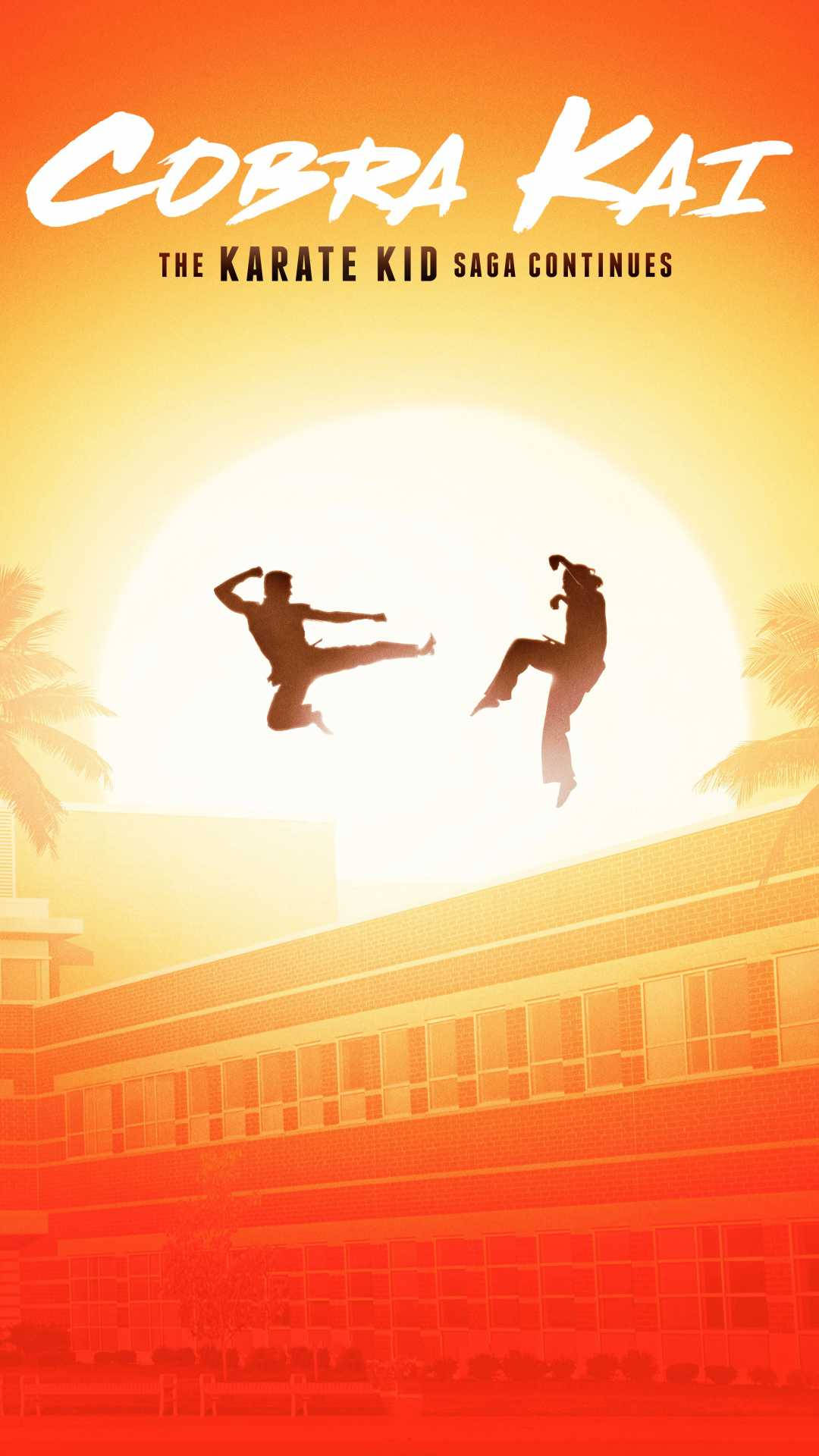 Karate Artists In Cobra Kai Phone Background