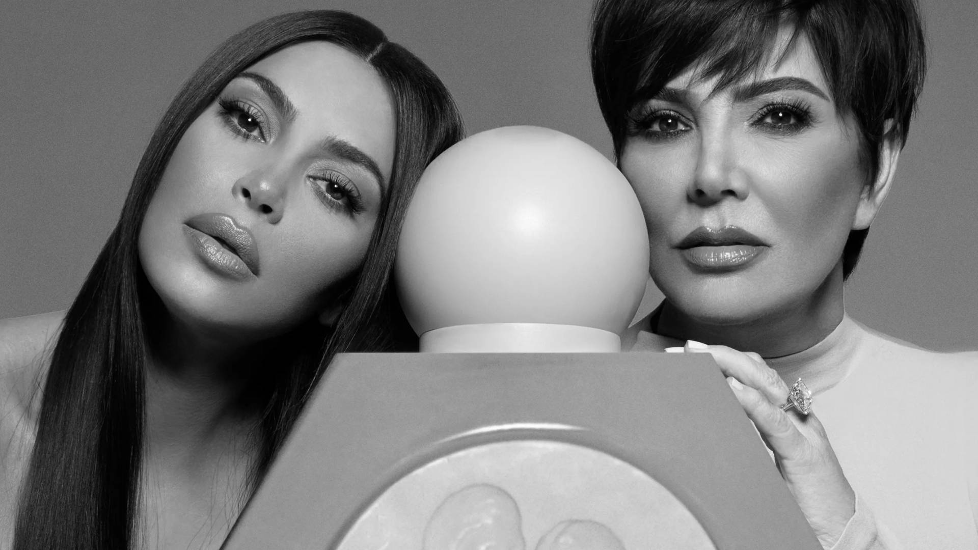 Kardashian Mother And Daughter Perfume Line Background