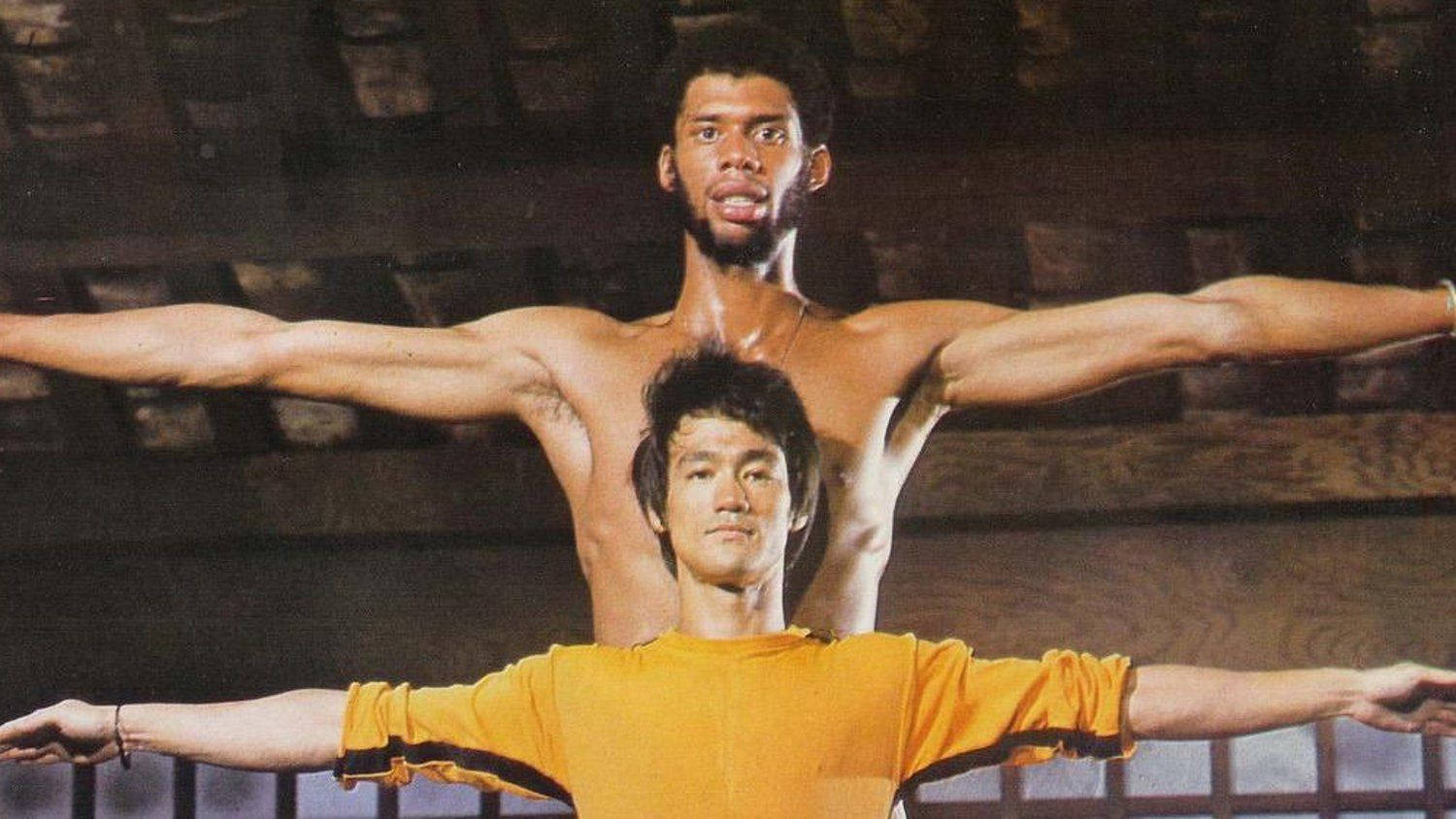 Kareem Abdul-jabbar And Bruce Lee Background