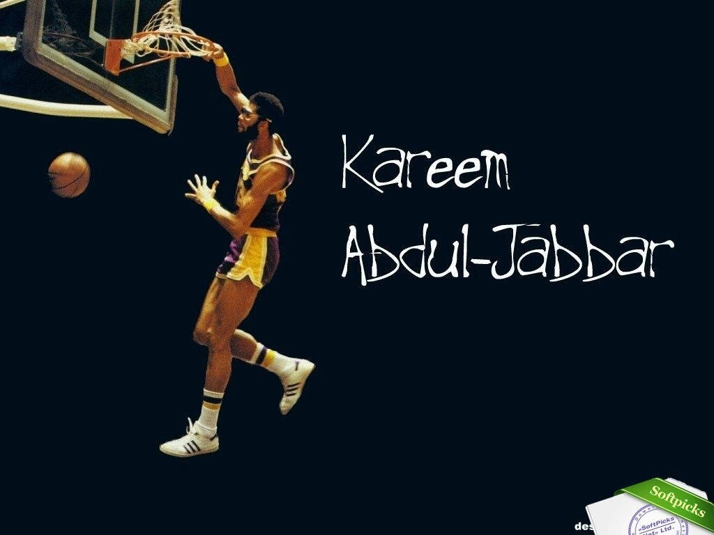 Kareem Abdul-jabbar Dunk Art Background