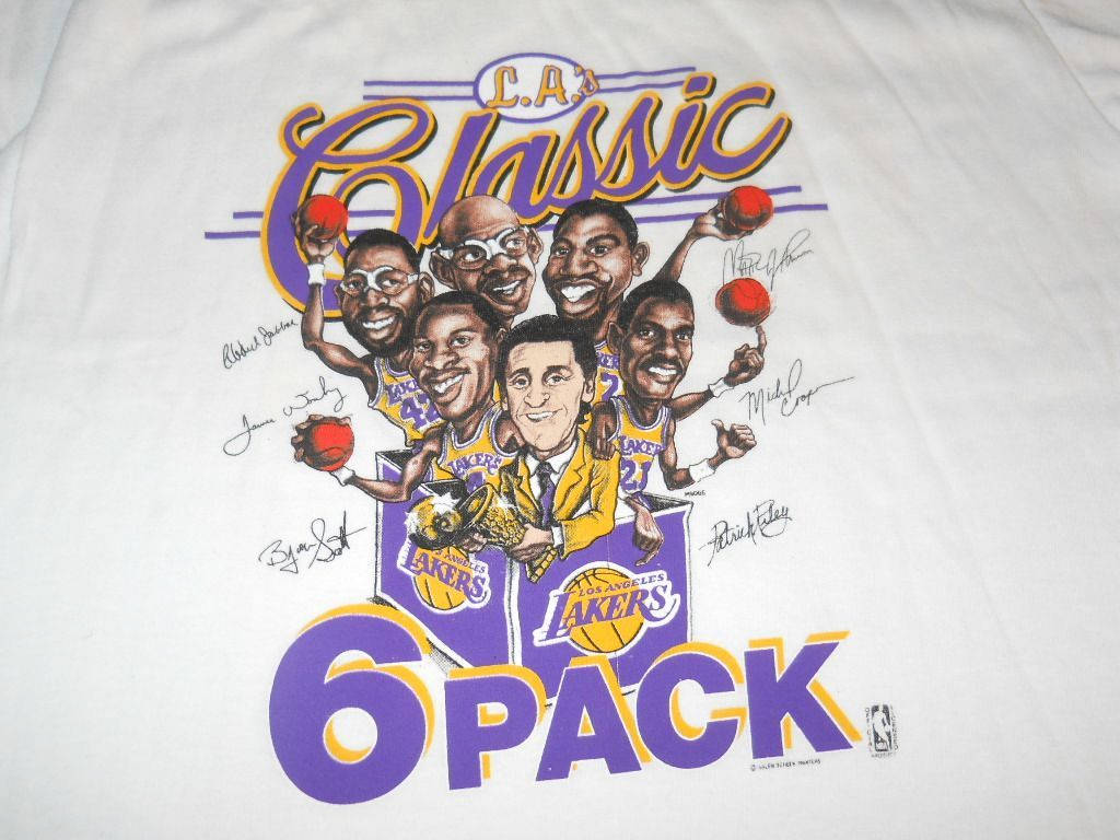 Kareem Abdul-jabbar Lakers Caricature Background