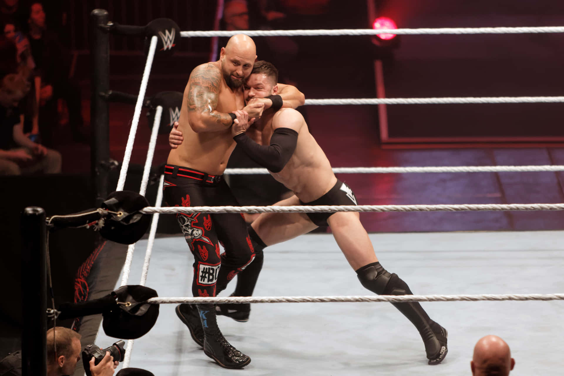 Karl Anderson Front Chinlock Background