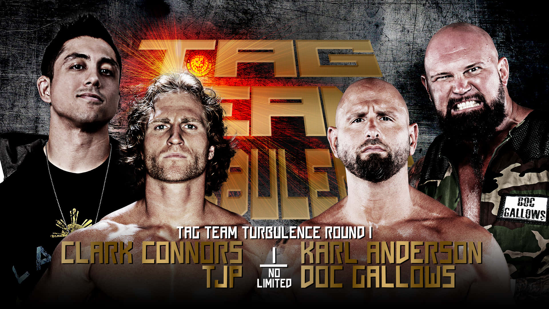Karl Anderson In Tag Team Fight Background