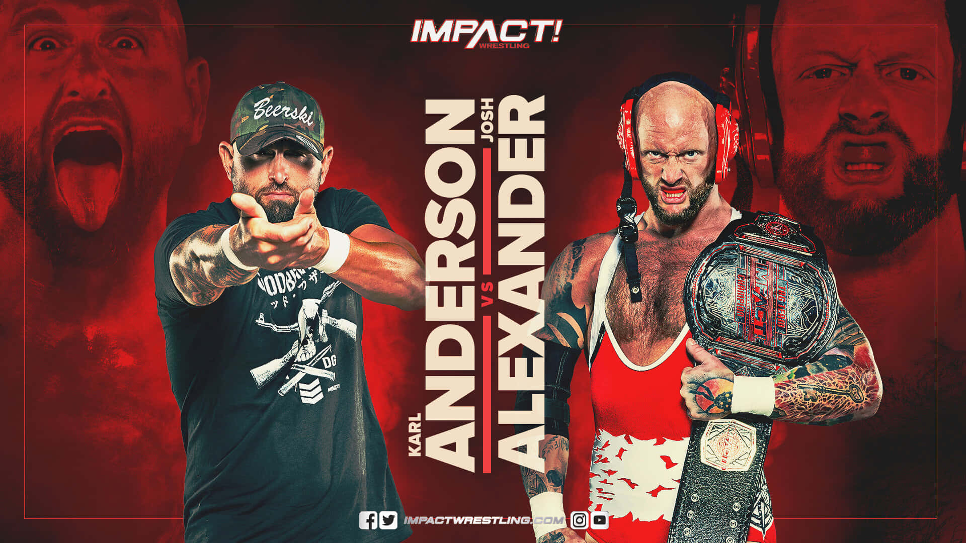 Karl Anderson & Josh Alexander Background