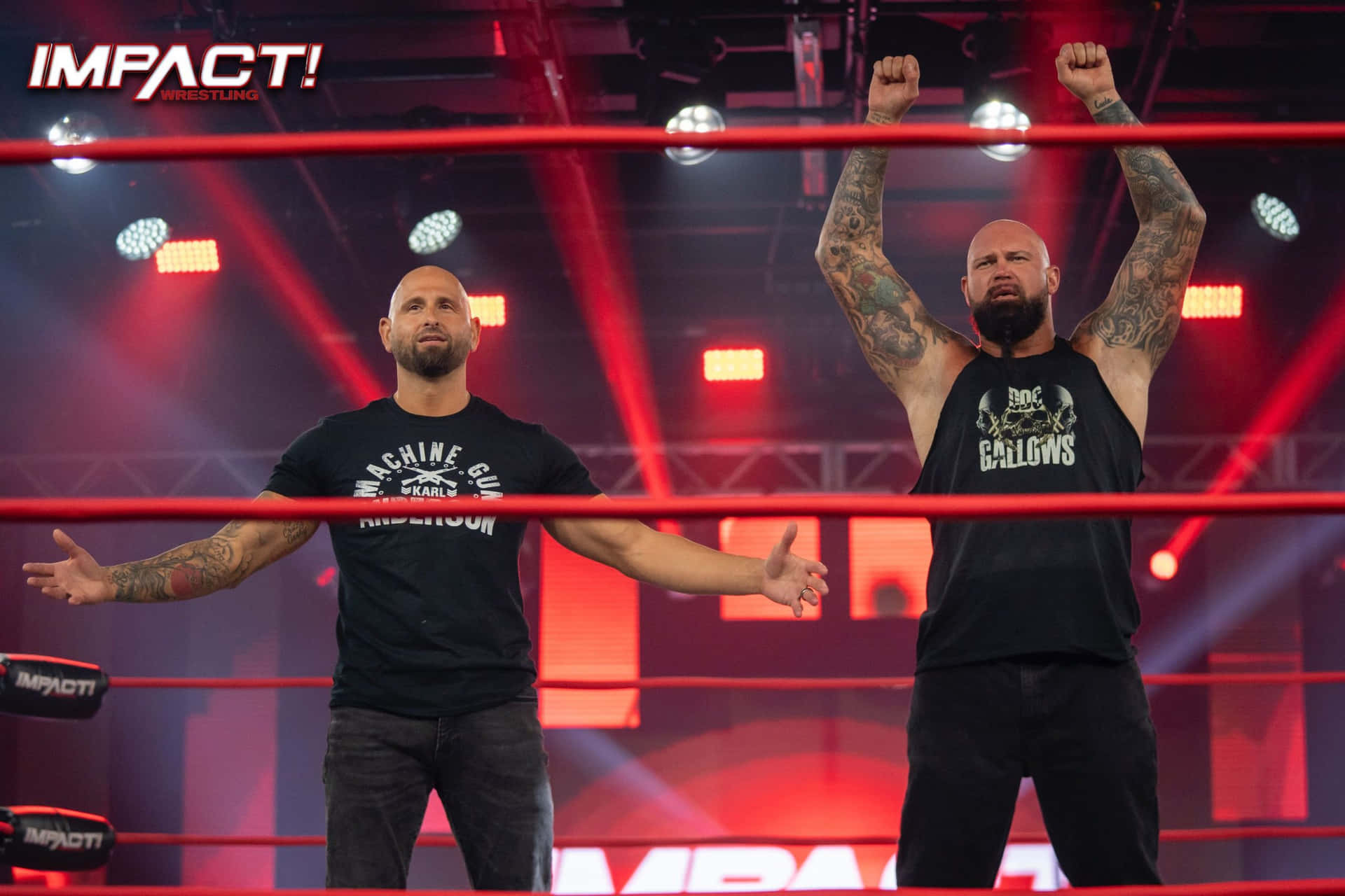 Karl Anderson On Impact Stage Background