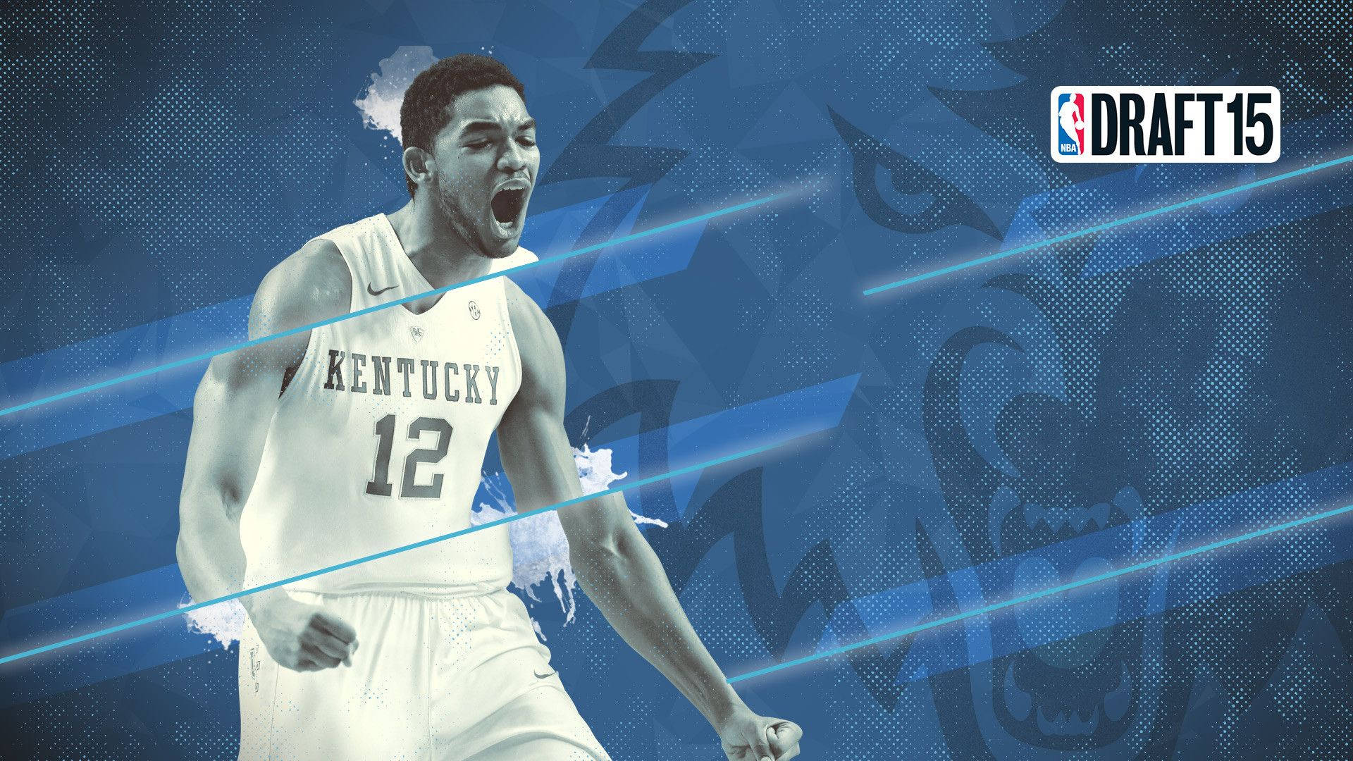 Karl-anthony Towns Kentucky Jersey Background