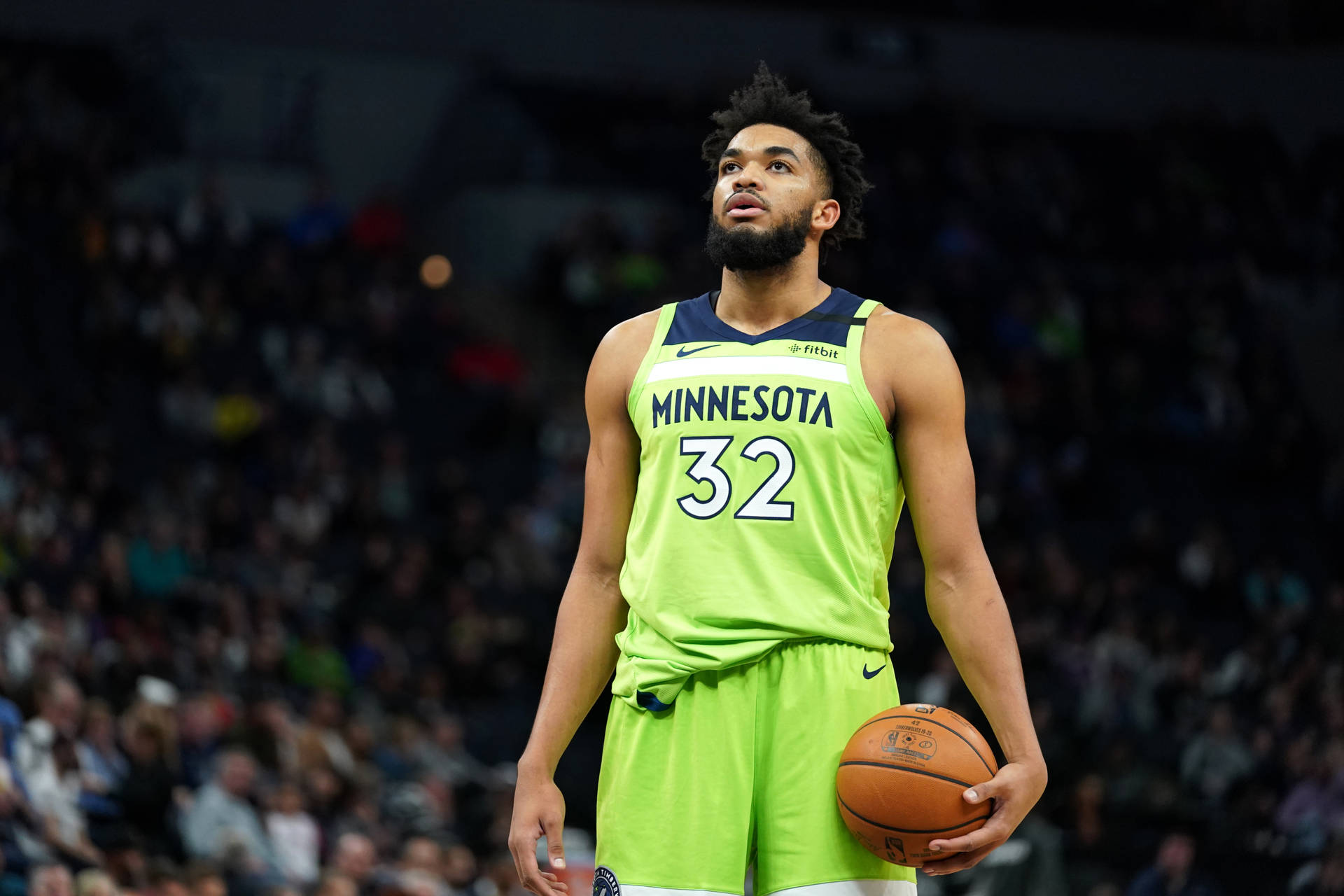 Karl-anthony Towns Neon Green Jersey