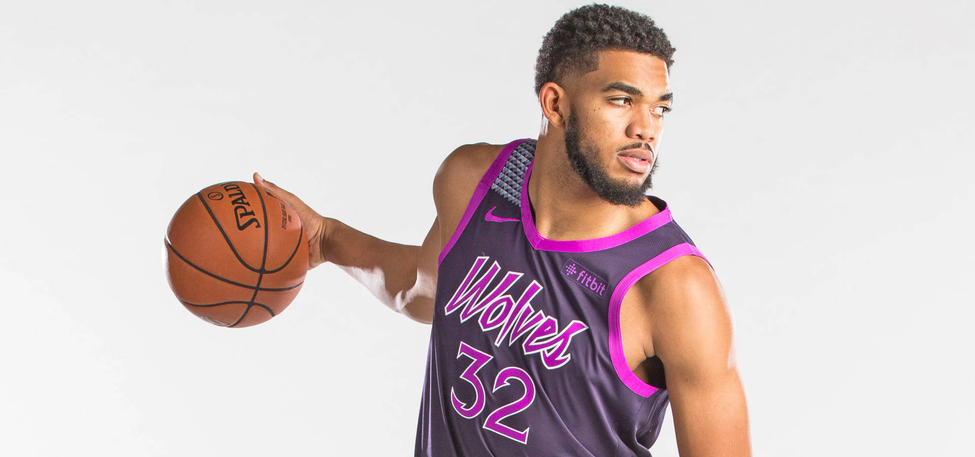 Karl-anthony Towns Neon Purple Jersey
