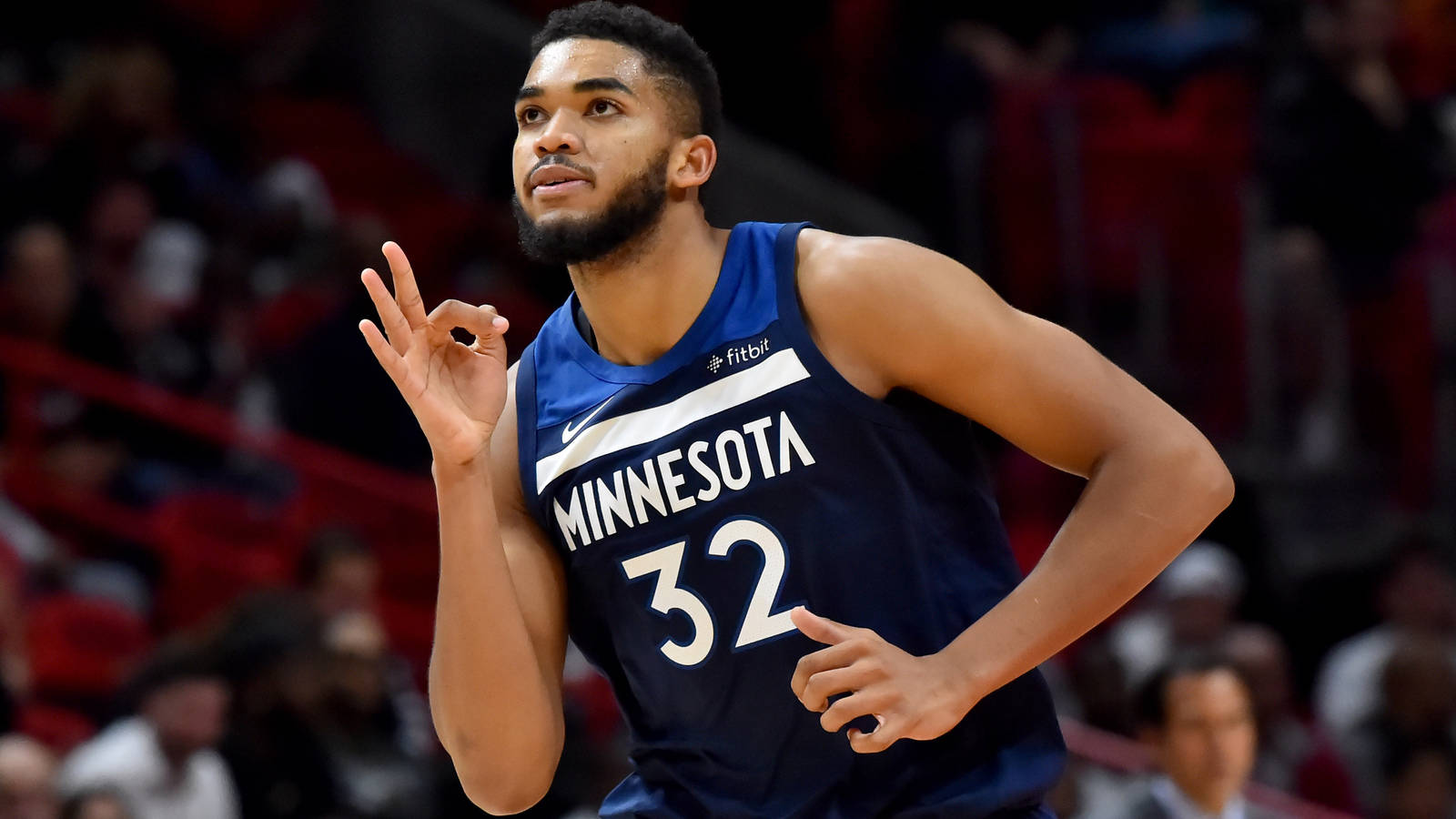 Karl-anthony Towns Two-toned Jersey