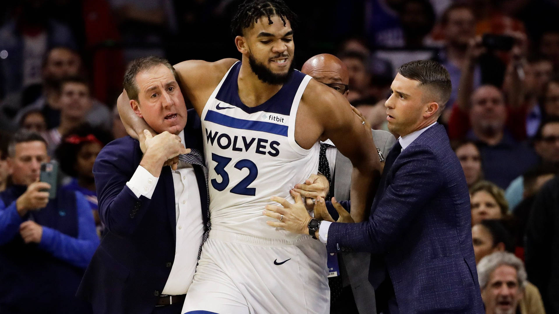 Karl-anthony Towns Very Angry