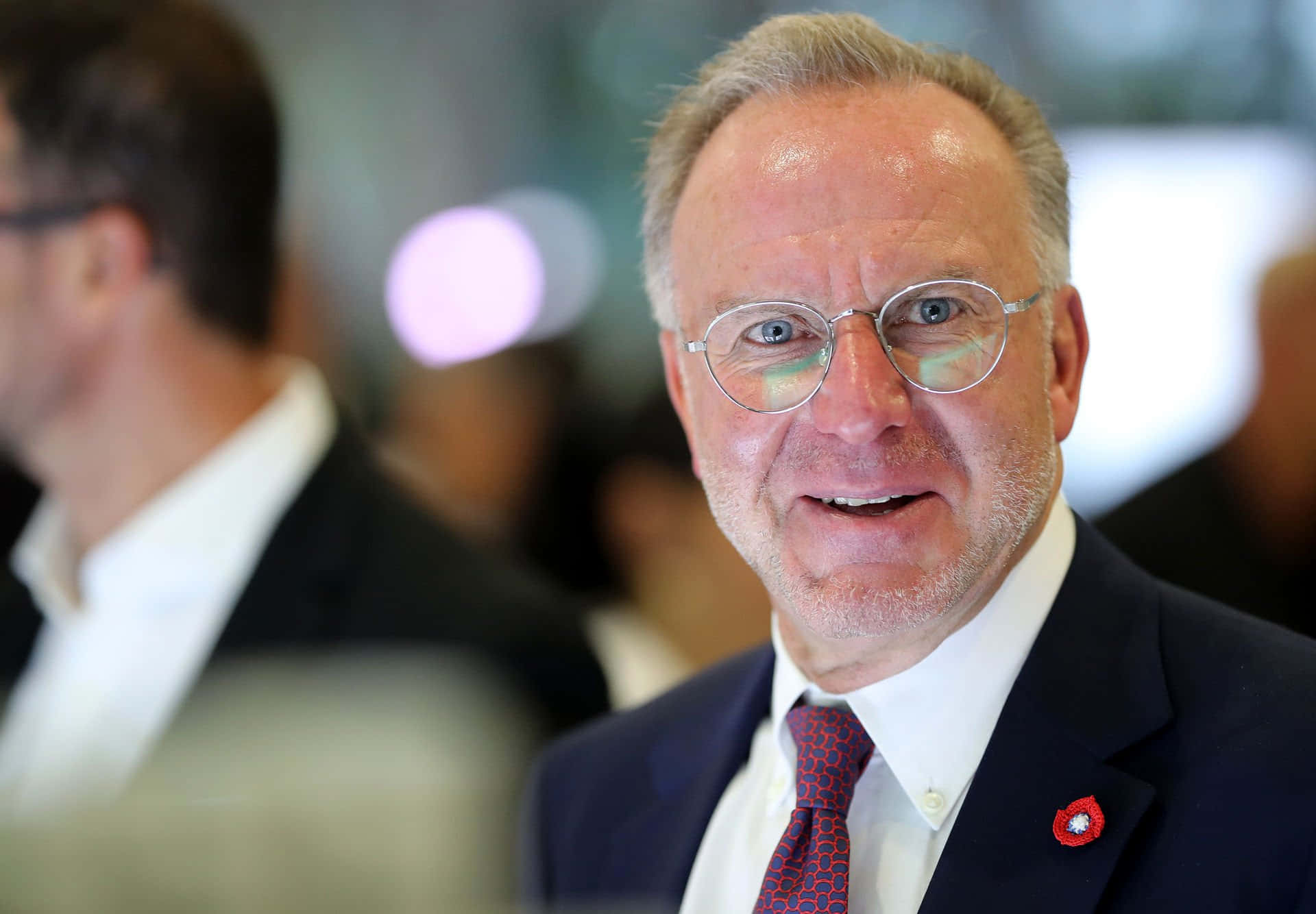 Karl Heinz Rummenigge At The Dfb Bundestag 2019 Background