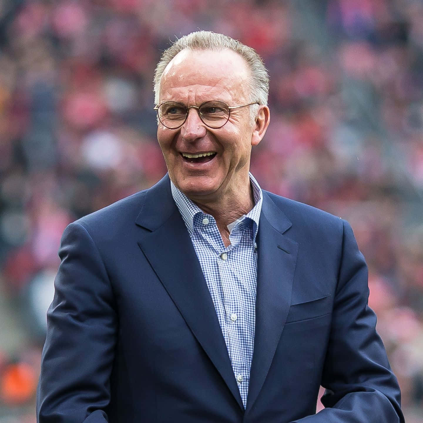 Karl-heinz Rummenigge Fc Bayern München Versus Hamburger Sv Background