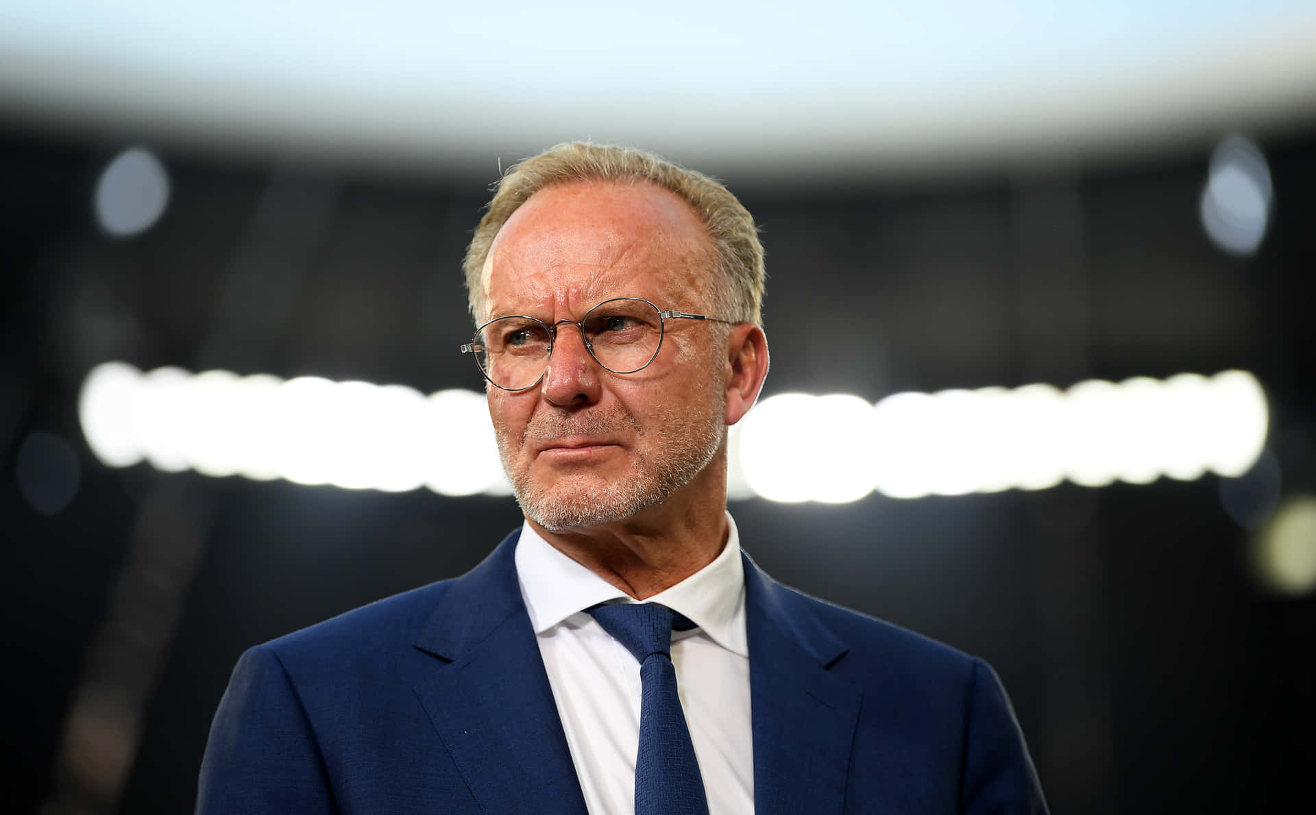 Karl-heinz Rummenigge In Audi Cup 2019 Semi Final Background