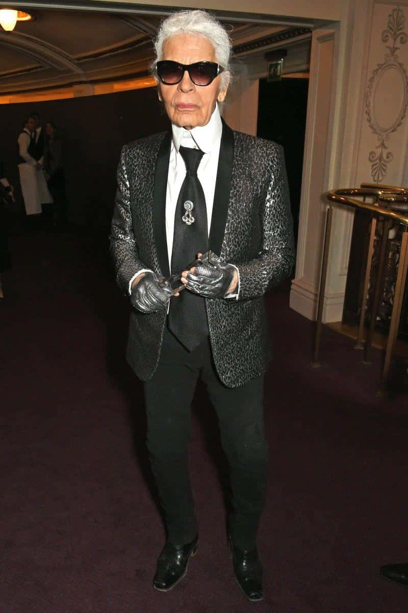Karl Lagerfeld, The Fashion Icon Background