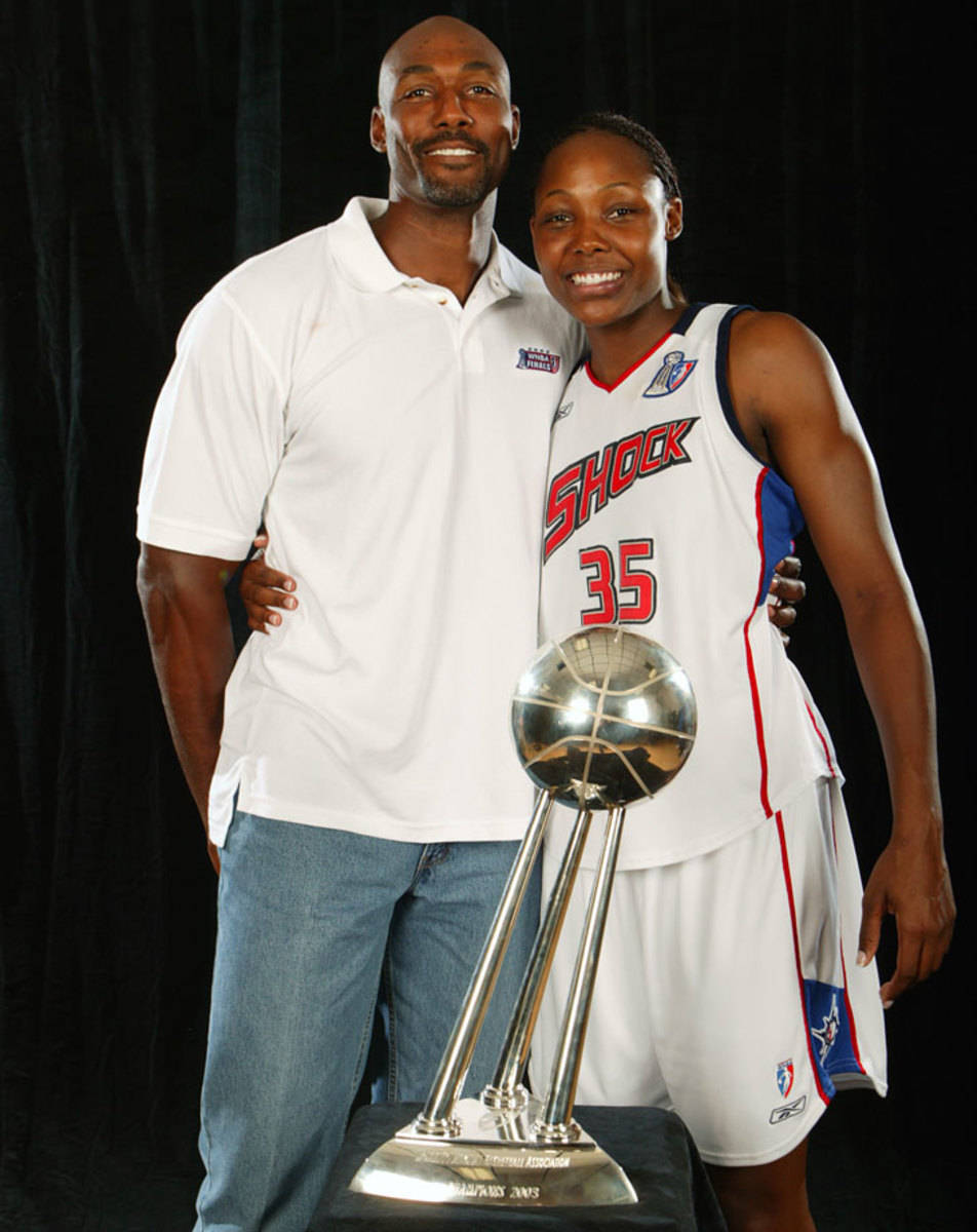 Karl Malone And Cheryl Ford