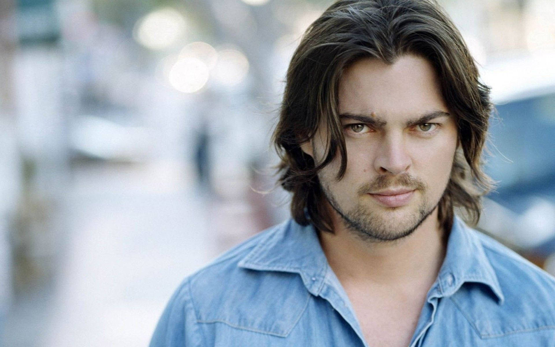 Karl Urban Brunette Long Hair