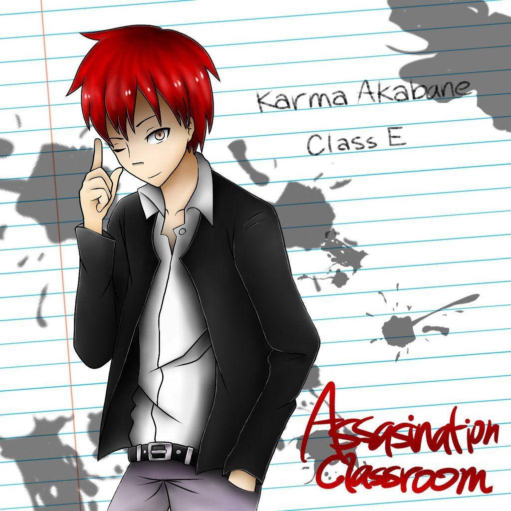 Karma Akabane Assassination Classroom Background