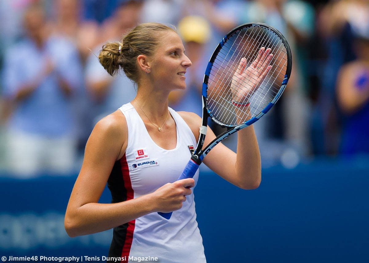 Karoling Pliskova Clapping