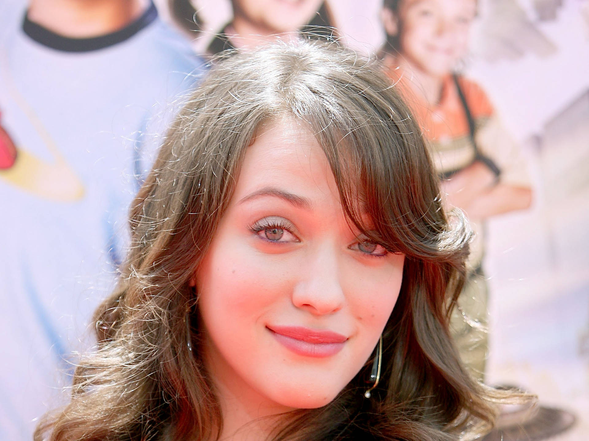 Kat Dennings Shorts Chinese Theatre Los Angeles Premiere Background