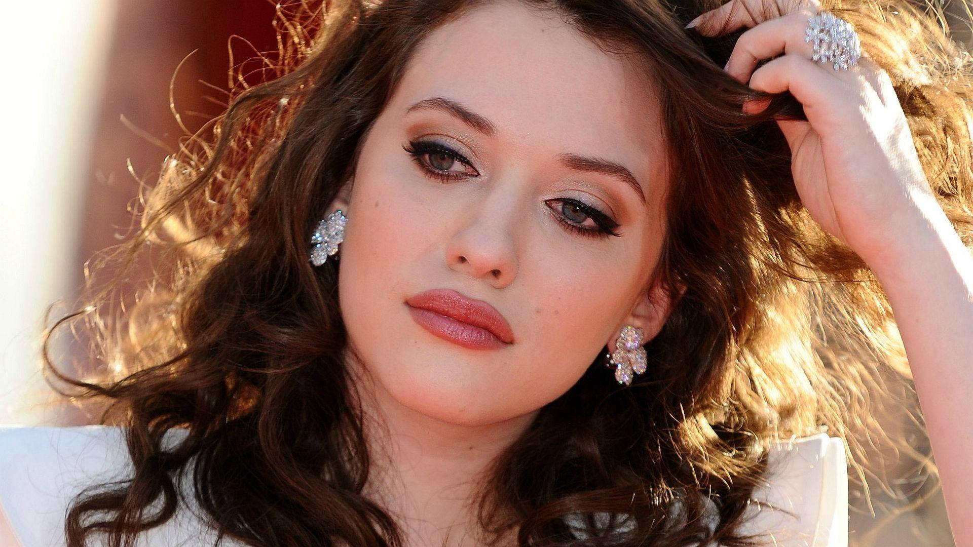 Kat Dennings Silver Jewelry 2011 Thor Premiere