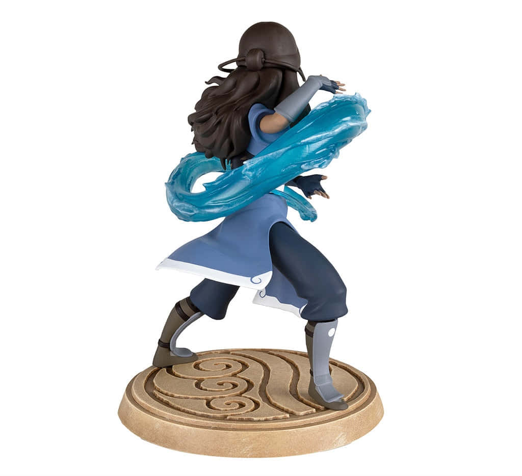 Katara, The Waterbender From Avatar: The Last Airbender, Displaying Her Powers Background