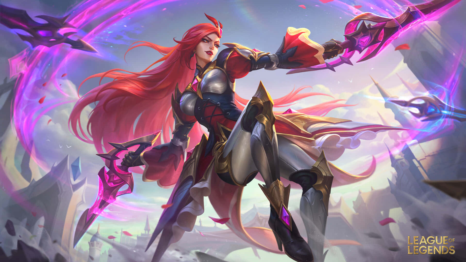 Katarina Battle Ready Leagueof Legends Artwork