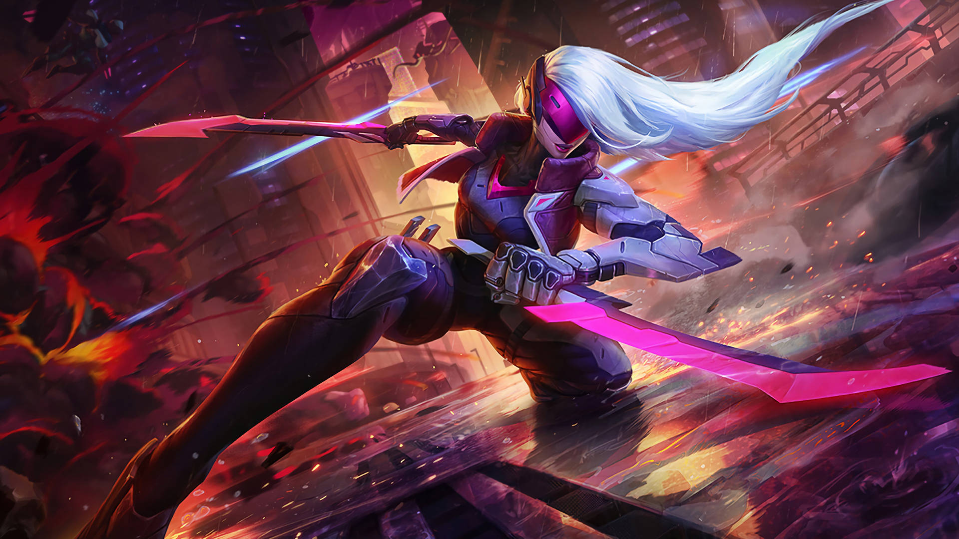 Katarina Cool League Of Legends Look Background