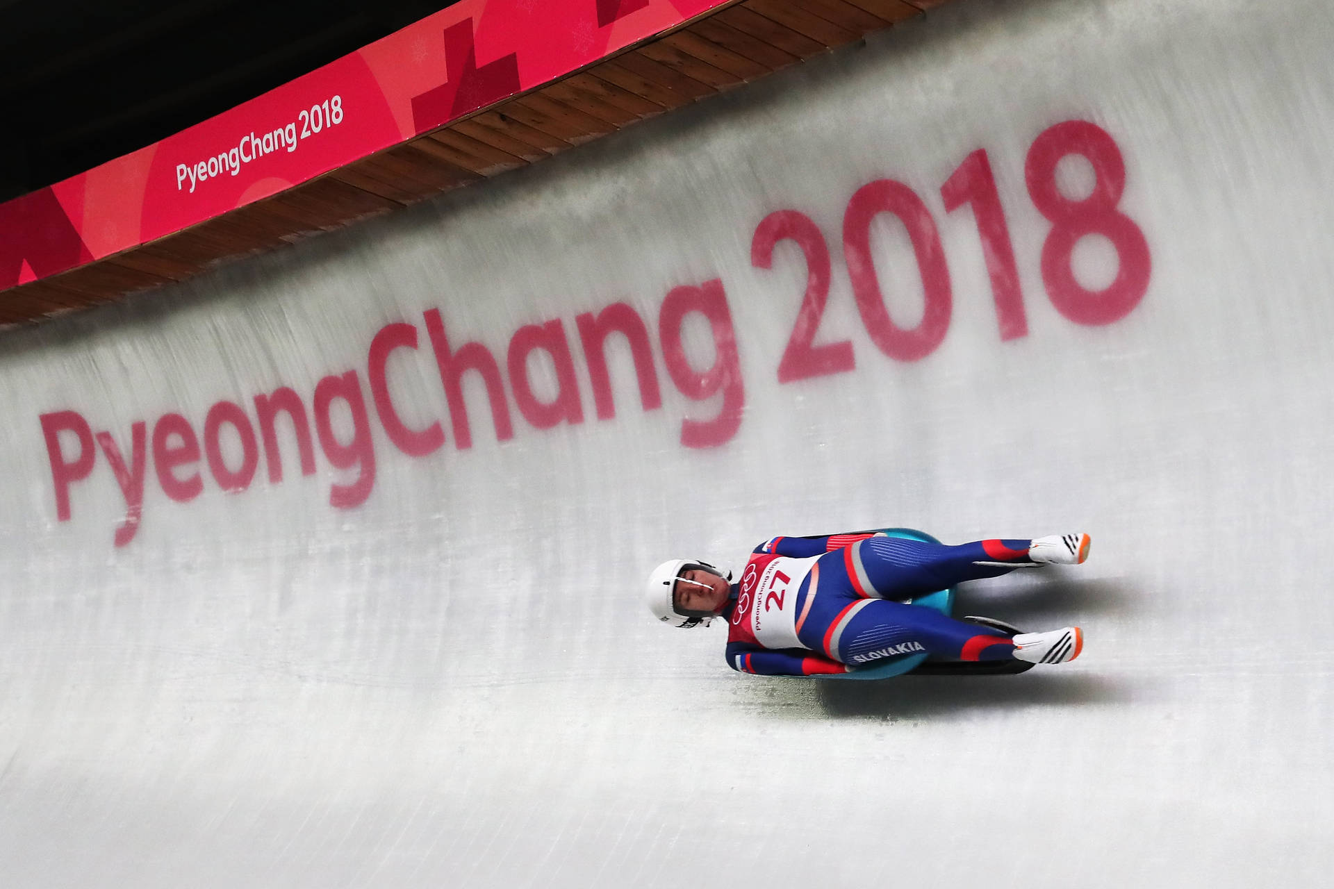 Katarina Simonakova At Winter Olympics Background